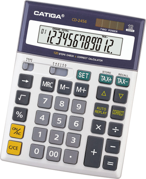 12 Digits Check & Correct Calculator