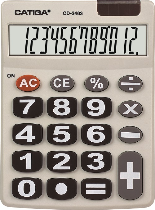 12 Digits Desktop Calculator