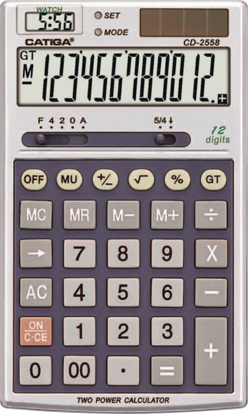 12 Digits Desktop Calculator