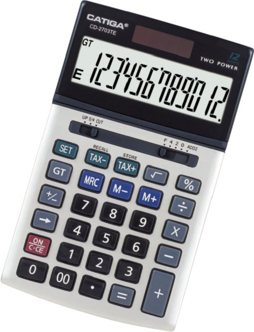 12 Digits Tax Function Calculator