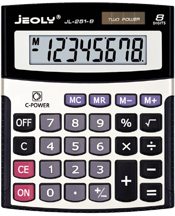 8 Digits Desktop Calculator